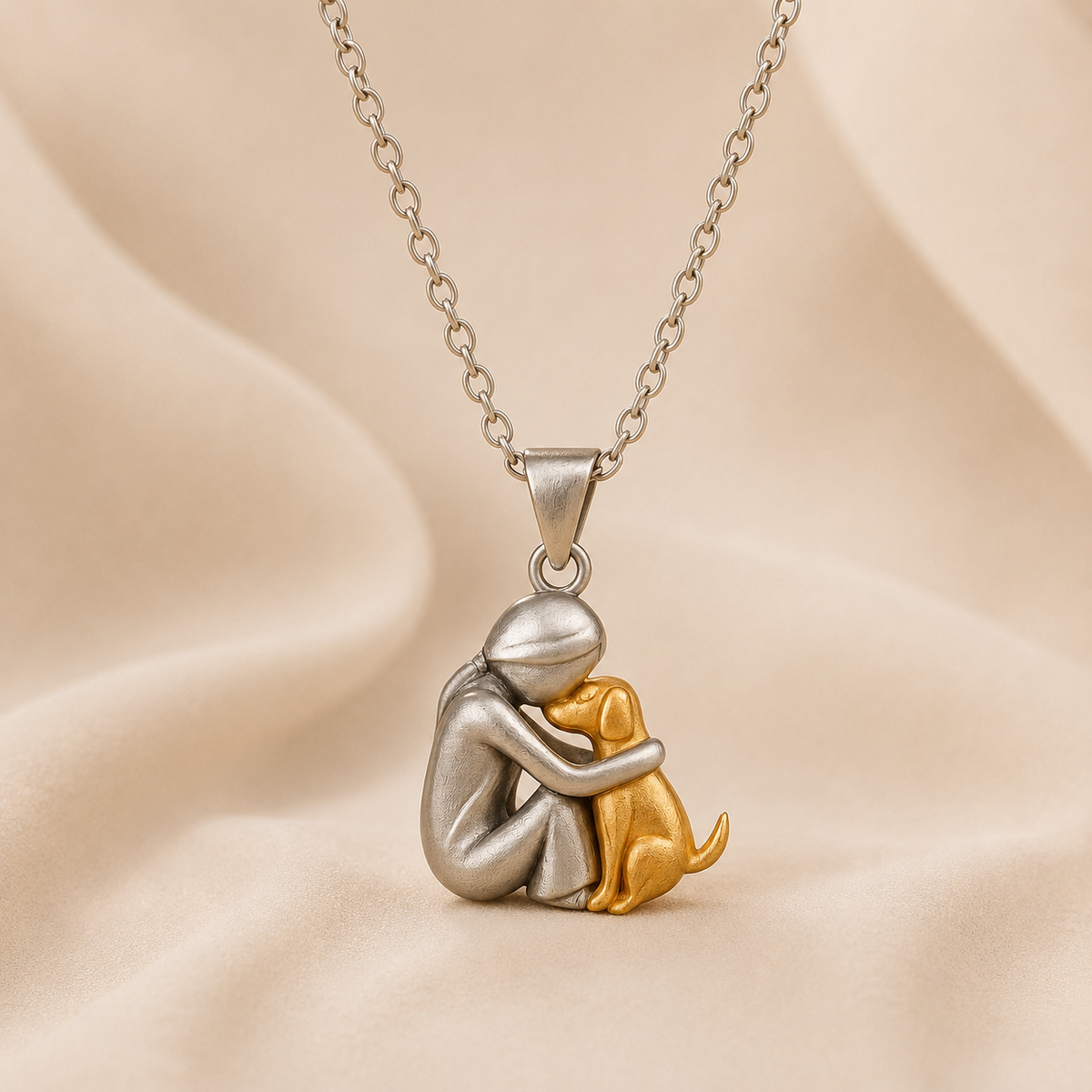 MAYA | Women & Dog Necklace