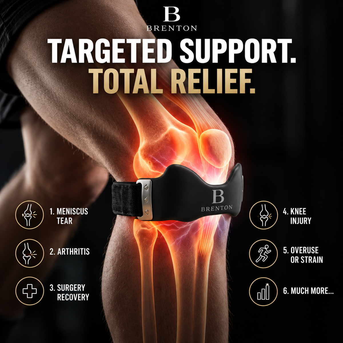 SupportStep™ - Adjustable Knee Support