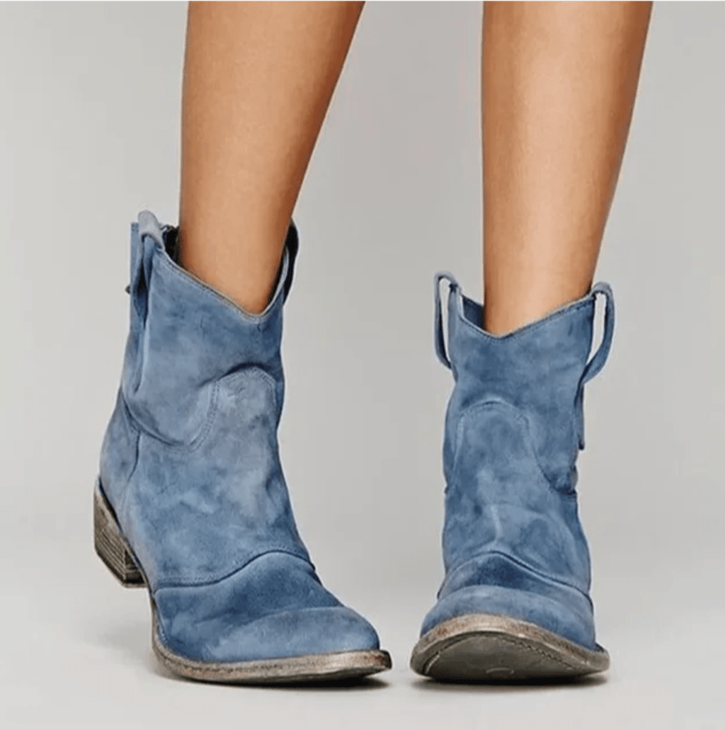 Maisie | Western Pull-On Ankle Boots
