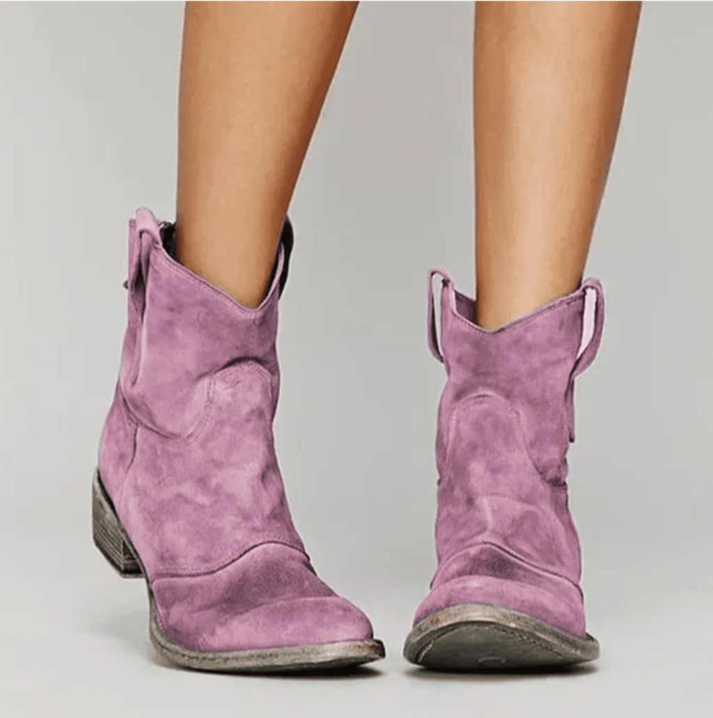 Maisie | Western Pull-On Ankle Boots